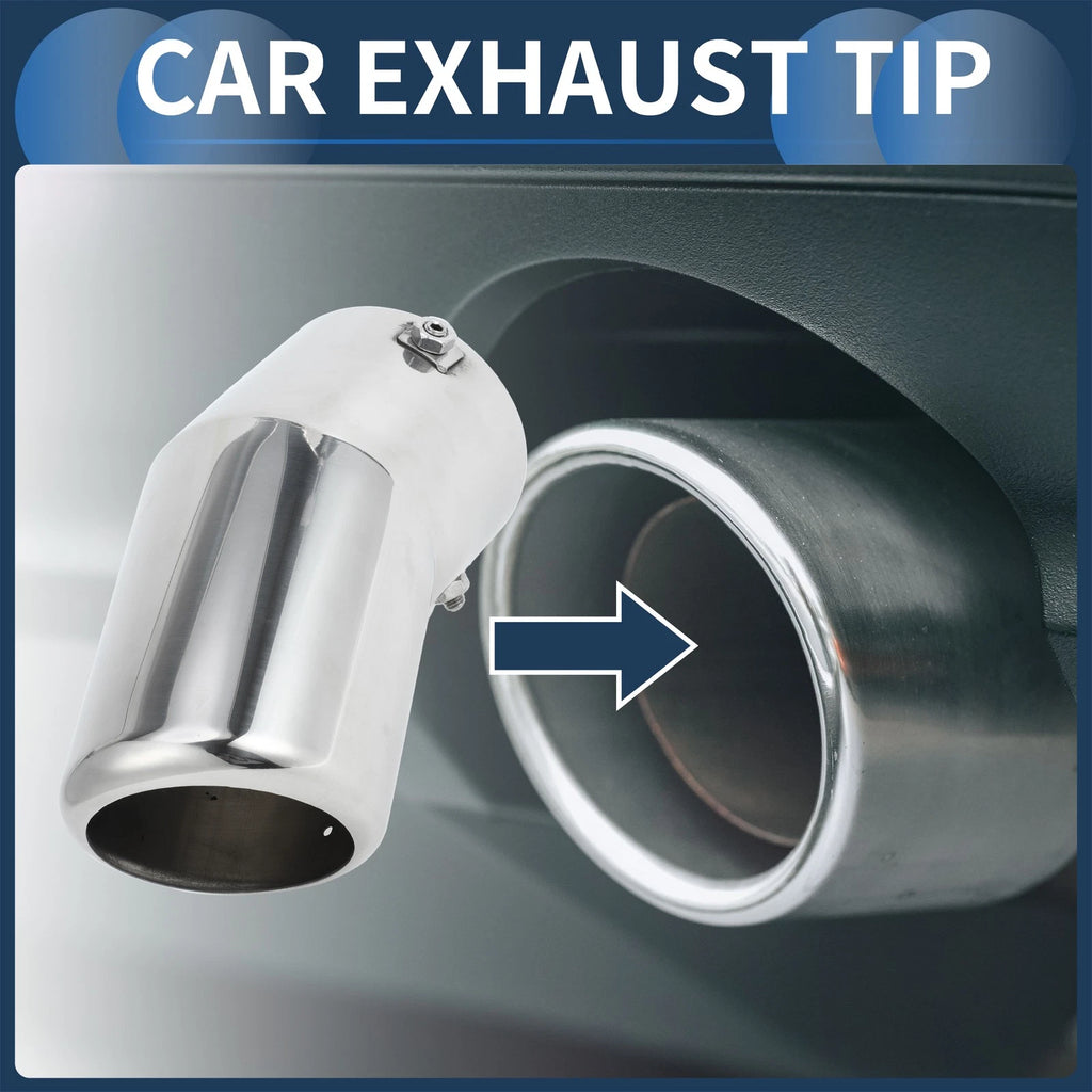 1Pc Slant Exhaust Tip 3.8" Inlet for Toyota Land Cruiser (2023–2024)