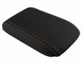 Leather Console Lid Armrest Cover for Honda Prelude (1997–2001) Orange Stitch