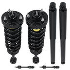 Set of 2 Rear Front Struts w/Sway Bar End Links for Ford F-150 (2005–2008) 4WD
