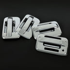 Set of 4 Chrome Door Handle Tailgate Covers for Ford F-150 (2004–2014)