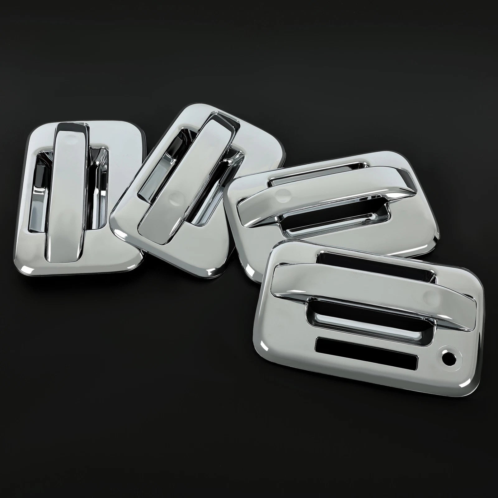 Set of 4 Chrome Door Handle Tailgate Covers for Ford F-150 (2004–2014)