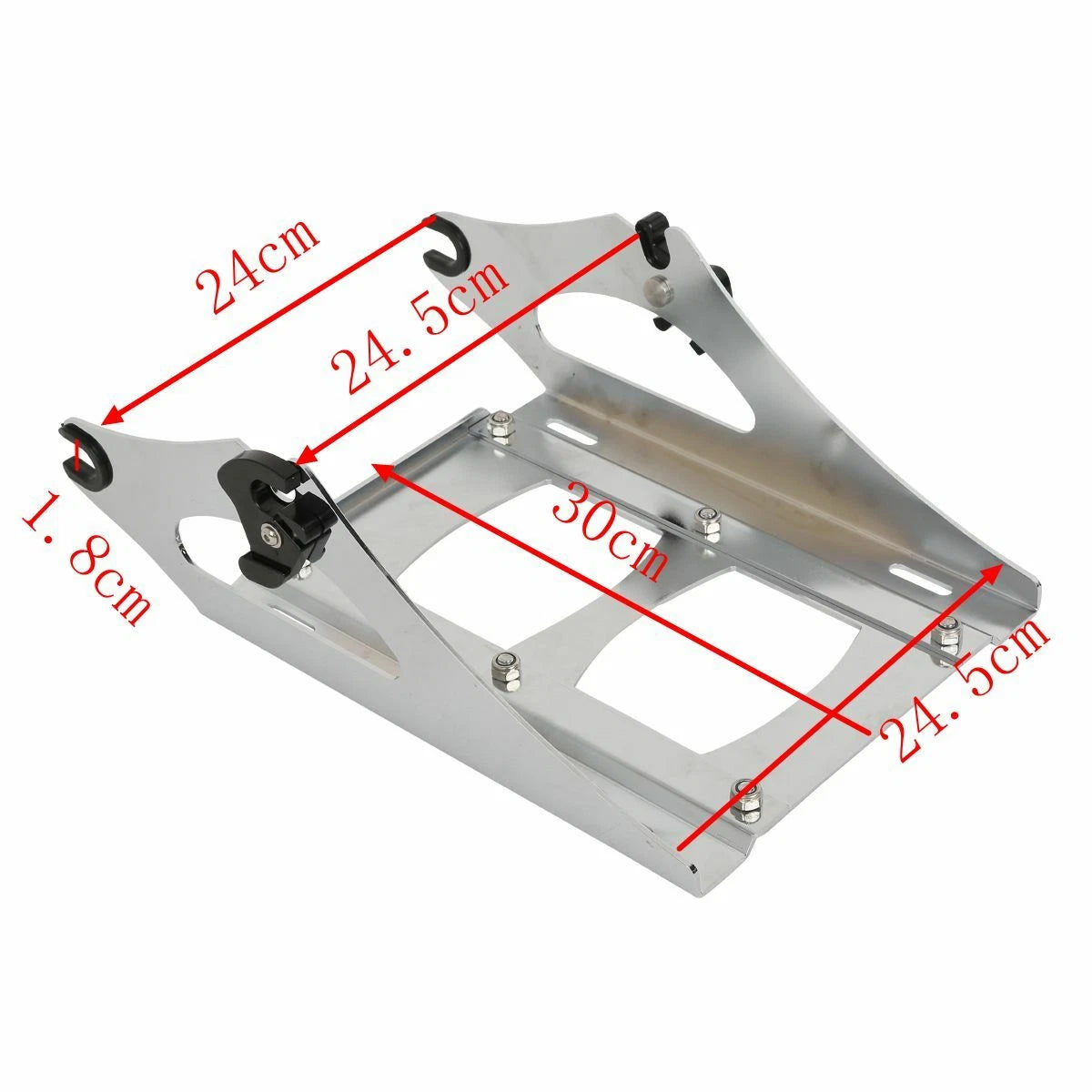 Trunk Backrest Mount Rack for Harley Touring Glide (2014–Present)