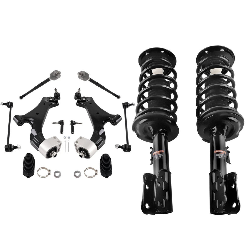 Front Struts Control Arms Sway Bar Set for Chevy Equinox GMC Terrain (2010–2017)