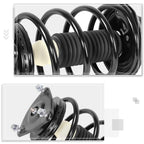 Complete Strut Assembly Set of 2 for Hyundai Elantra (2007–2010)
