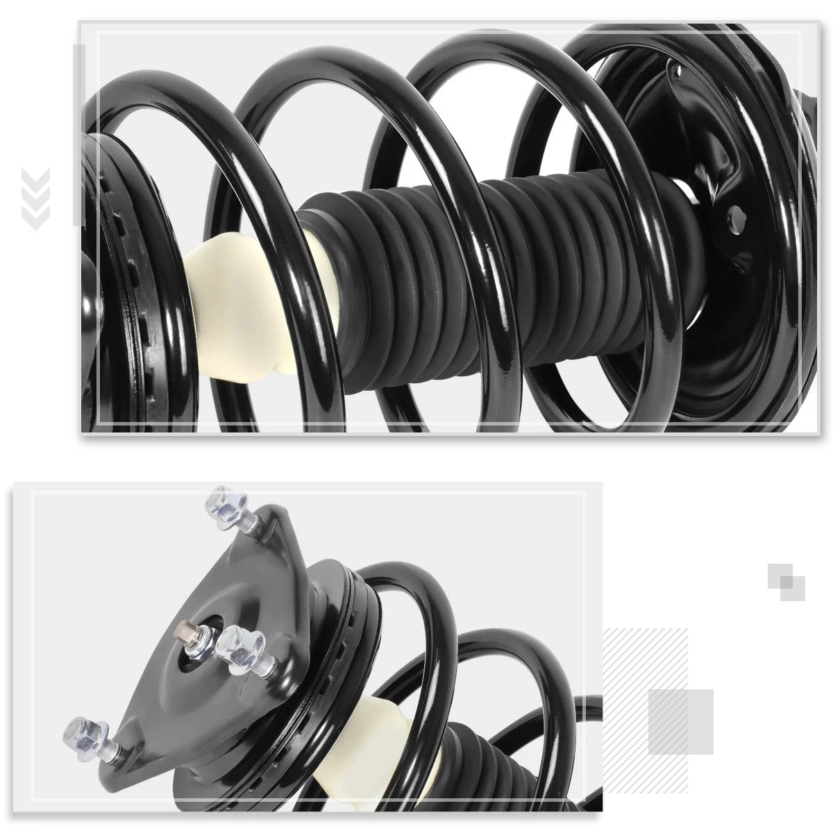 Complete Strut Assembly Set of 2 for Hyundai Elantra (2007–2010)