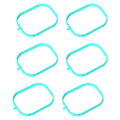 Set of 6 Engine Intake Manifold Gaskets for Express 2500 3500