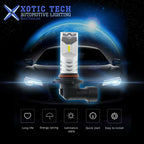 6000K Xenon White LED High Beam Headlight Bulbs for Honda Civic (2006-2015)