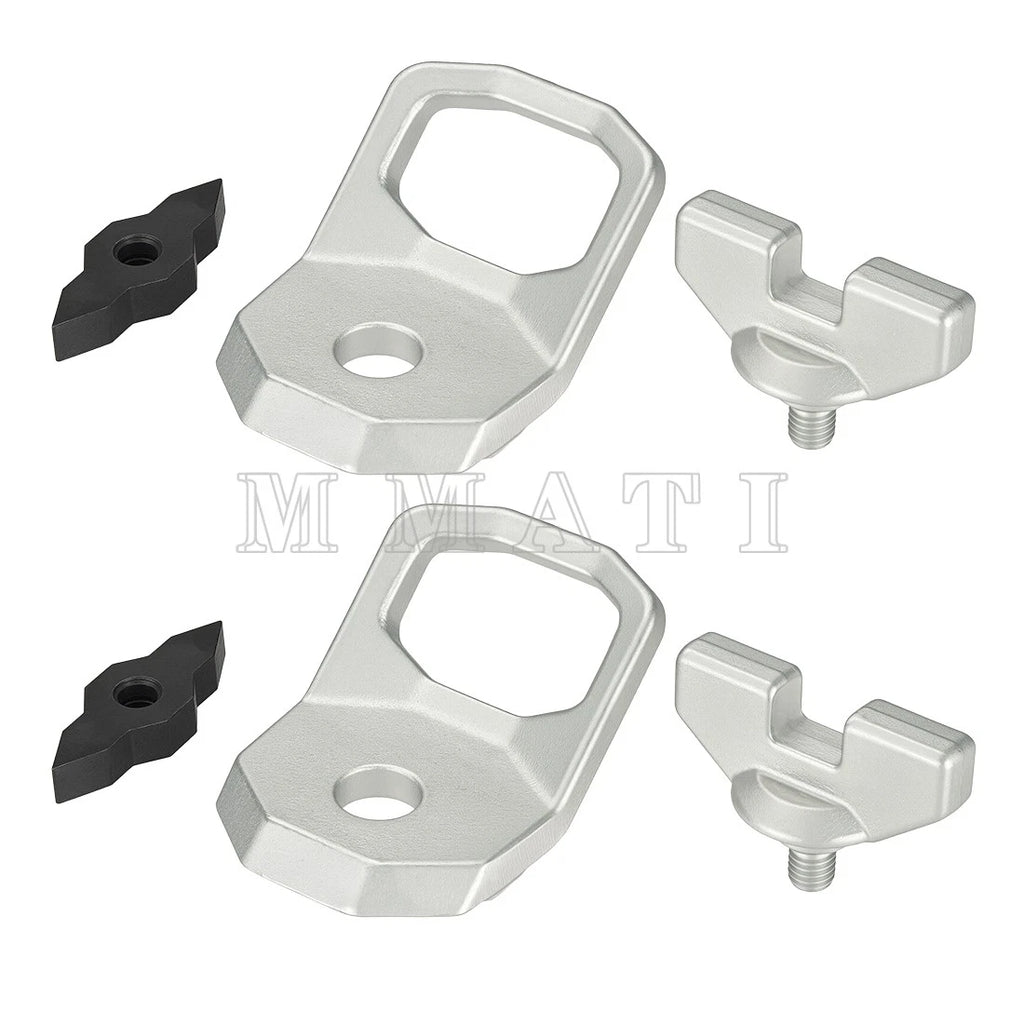 2Pcs Lock and Ride Max D-Rings for Polaris Xpedition ADV XP Ranger XD 1500 (2024–2025)