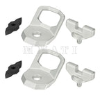 2Pcs Lock and Ride Max D-Rings for Polaris Xpedition ADV XP Ranger XD 1500 (2024–2025)