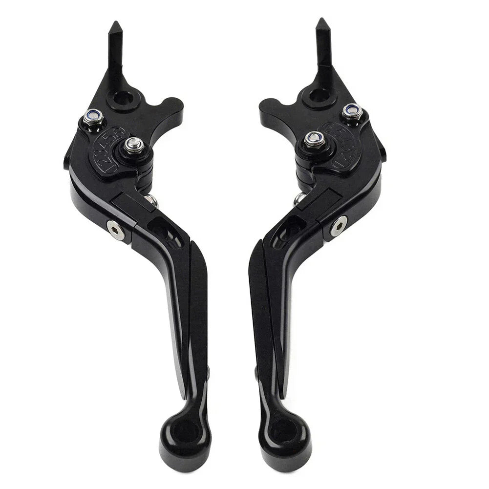 Black Extendable Brake Clutch Levers for BMW F900R F900XR F750GS F850GS (2019-2023)