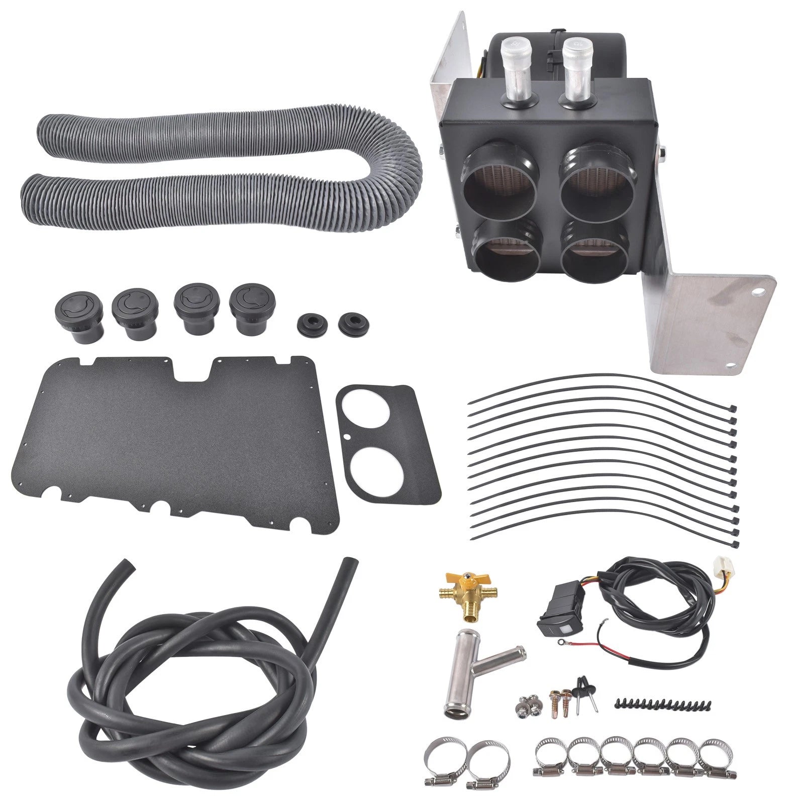 Cab Heater Kit with Defrost 18,000 BTU for Polaris RZR XP 1000 (2019-on)