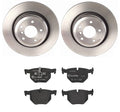 Brembo Rear Brake Kit for BMW E84 E90 E92 E93 (2007–2013) - Low-Met Pads & Rotors