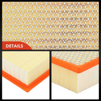 2X Engine Air Filter for Ford F-250 F-350 Super Duty (1999–2001)