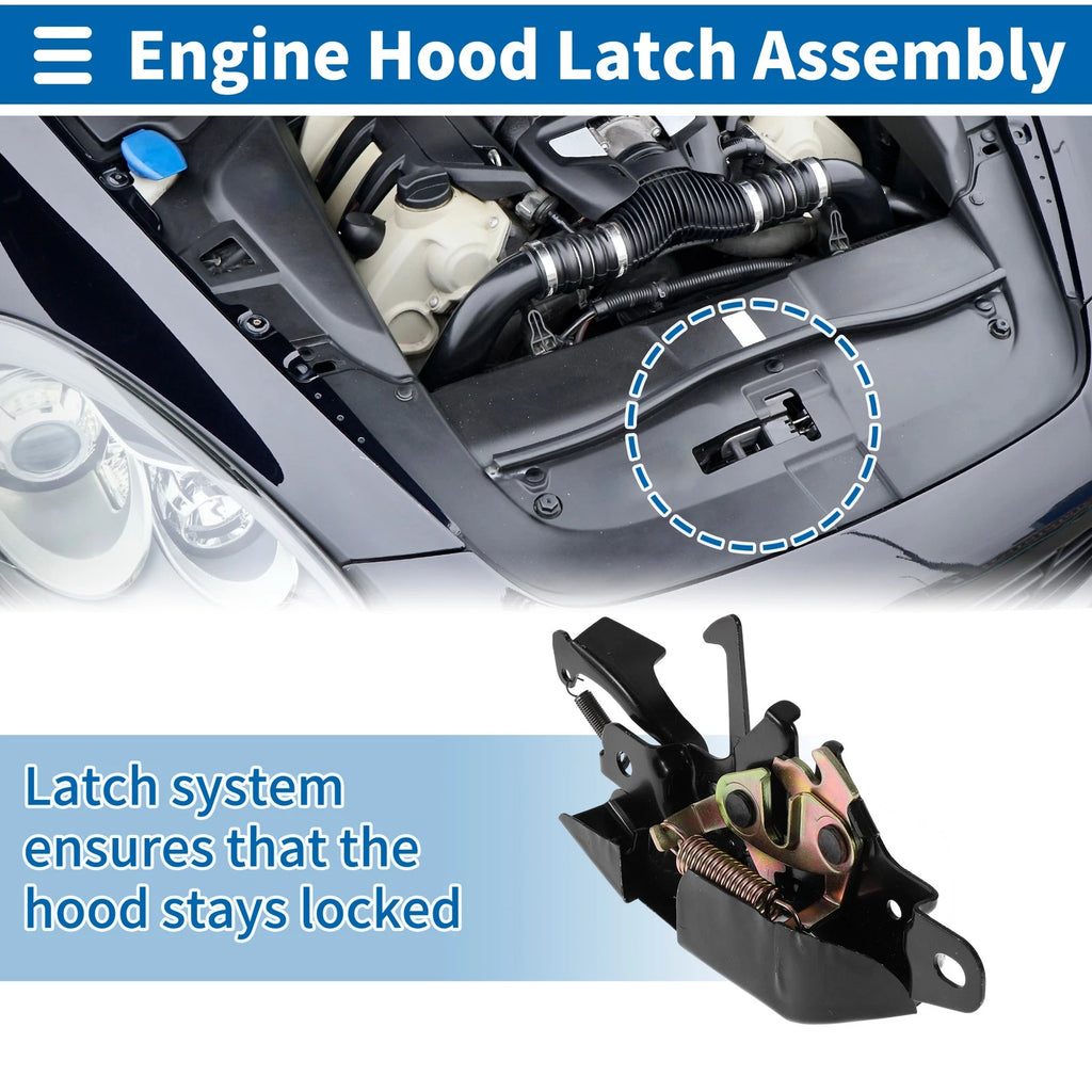 Hood Latch Assembly for Toyota Tacoma (1995–2000) No. 5351035080