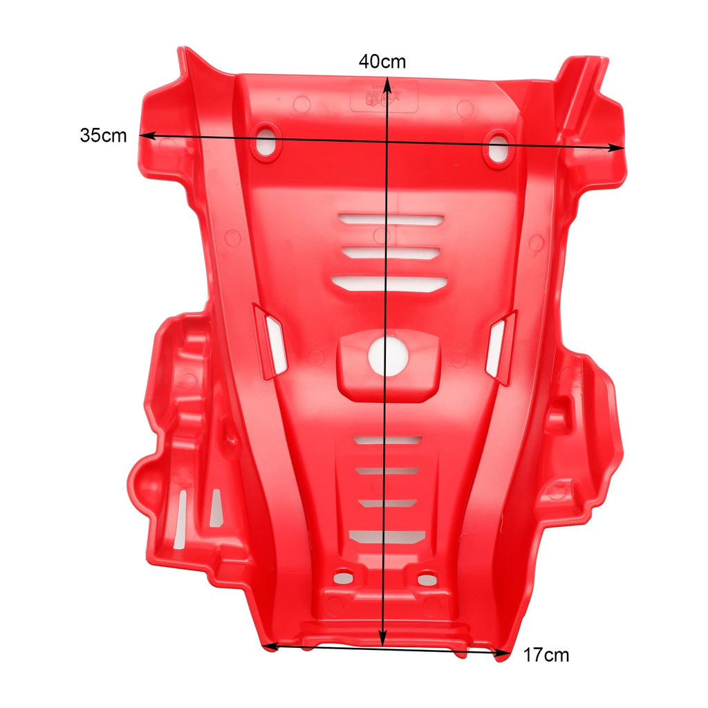 Skid Plate Engine Guard for Honda CRF300 CRF300L (2023–2024) Red