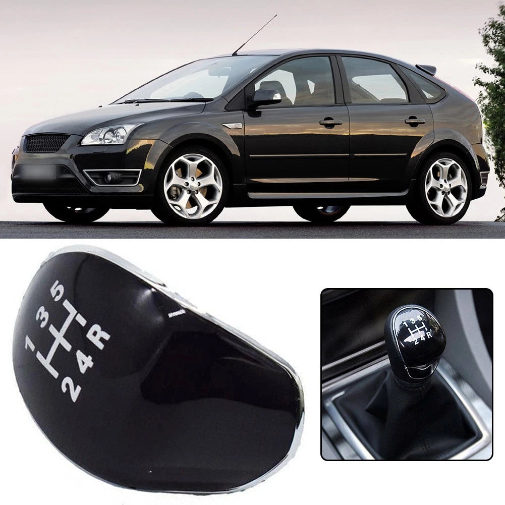 5 Speed Manual Gear Shift Knob for Ford Fiesta Focus S-Max (2008–2019)