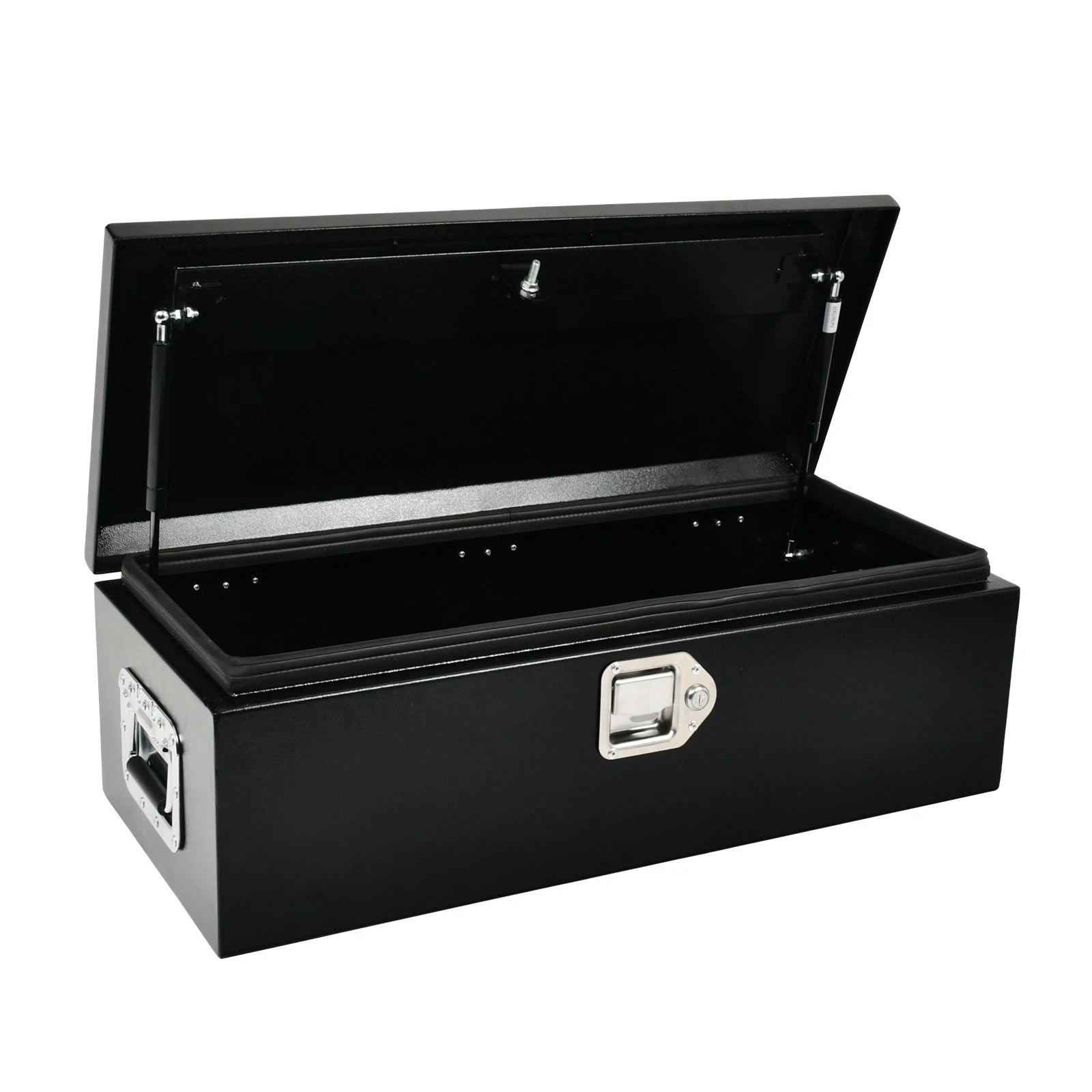 30" x 13" x 10" Black Steel Tool Box for Pickup Truck (Fits )
