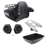 Backrest Pad Speakers for Harley Street Glide (2014–2026)