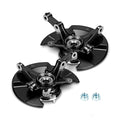 2X Front Steering Knuckle & Wheel Bearing Hub Assembly for Honda Civic (2001–2005)