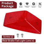 Rear Brake Tail Light Lens with Screw for Honda XR250R XR600R (1986–2000)