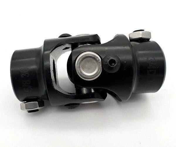 Universal Steering U Joint Replacement for Black Steel 5/8-36 to 3/4 DD (—)
