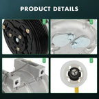 A/C Compressor for Volvo S40 V40 C70 (2000–2004)