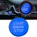 RS Style Keyless Engine Push Start Button Cover Trim for Audi A4 (2009–2019)