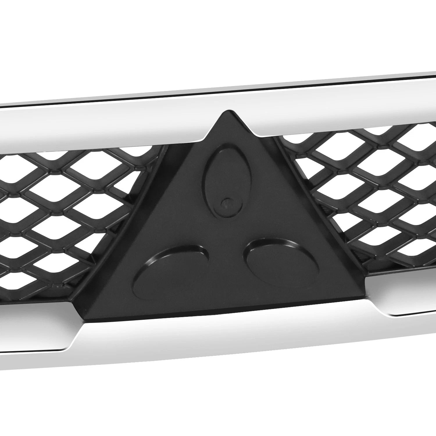 Diamond Mesh Upper Front Bumper Grille Insert for Mitsubishi Lancer (2008–2015)