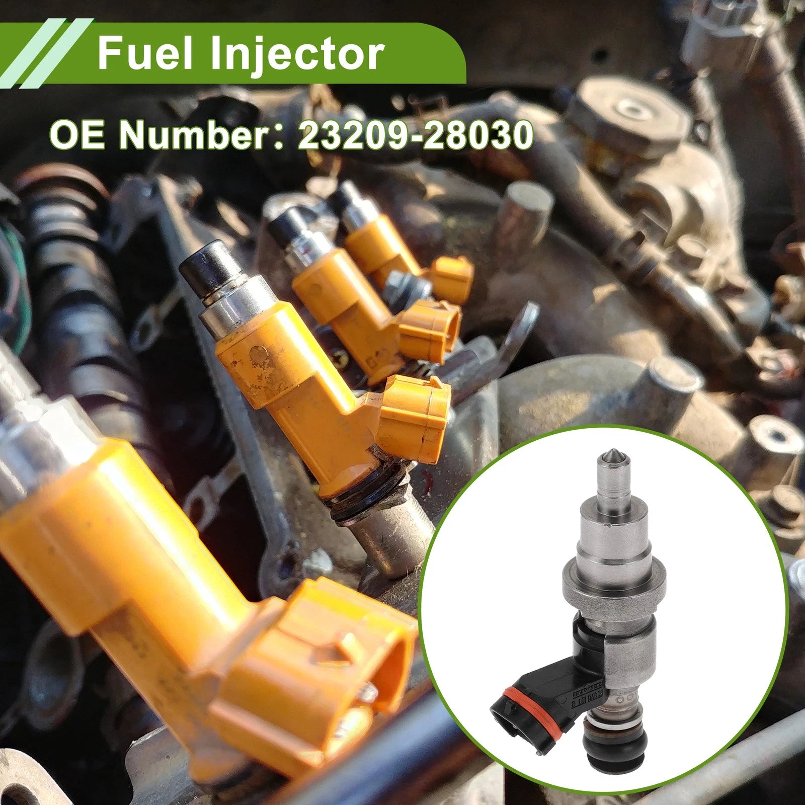 Fuel Injector No. 23209-28030 for Toyota RAV4 2.0 2.4 (2001–2008)
