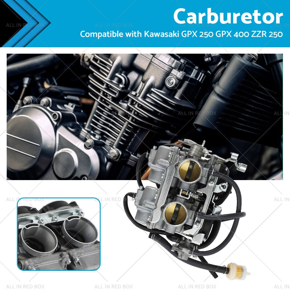 Carburetor 15001-1433 for Kawasaki GPX 250, GPX 400, ZZR 250 (1987–2006)