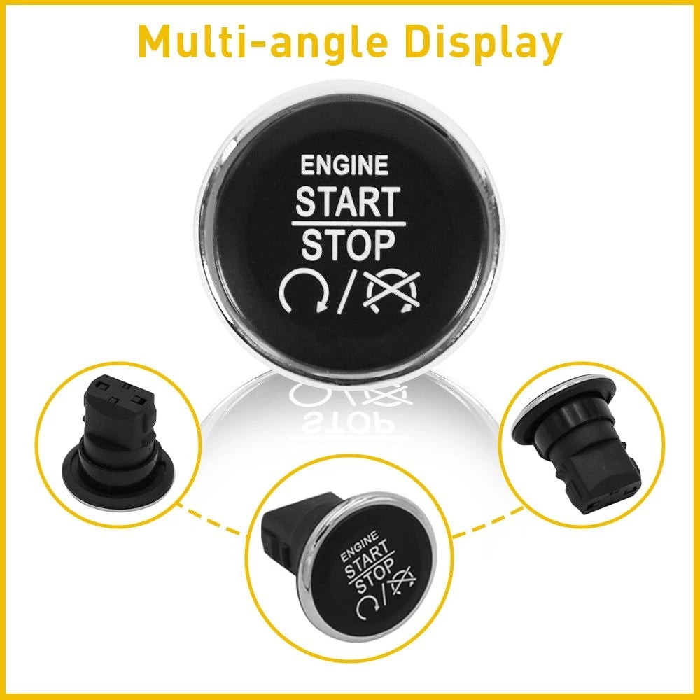 Keyless Push Button Engine Start Stop Switch for Jeep Grand Cherokee (2009–2013)