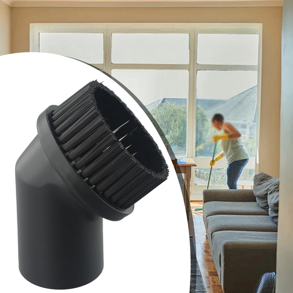 Round Brush Head Suction Nozzle for Industrial Vacuum (Compatible Models)