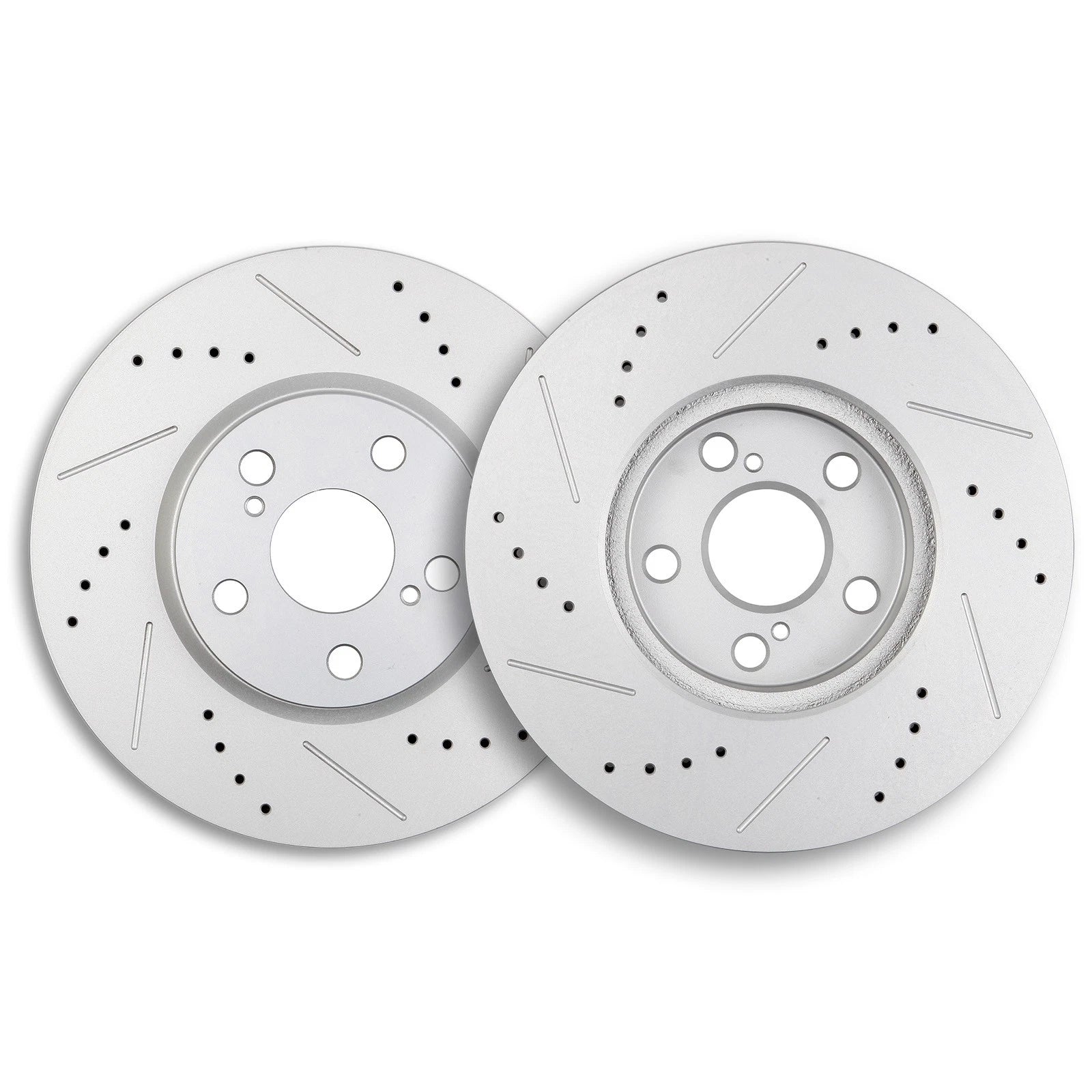 Front Drilled Rotors and Brake Pads for Toyota Corolla Matrix Vibe (2009–2019)