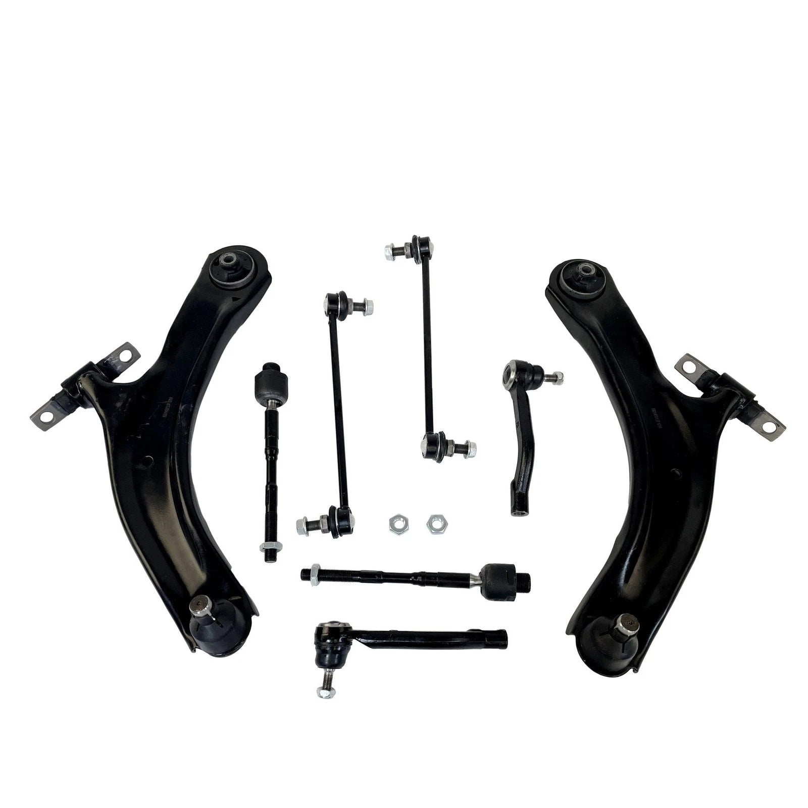 Set of 8 Front Lower Control Arms Sway Bars for Nissan Rogue (2008–2013) K621452