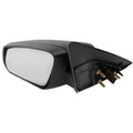 Power Mirror for 2010 Ford Mustang Left Side - Paintable Textured Black