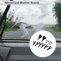 Windshield Washer Nozzle & 6 x Hose Connectors for Dodge