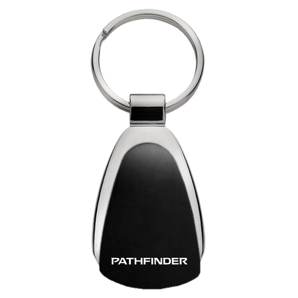 Black Teardrop Keychain - Officially Licensed for Nissan Pathfinder