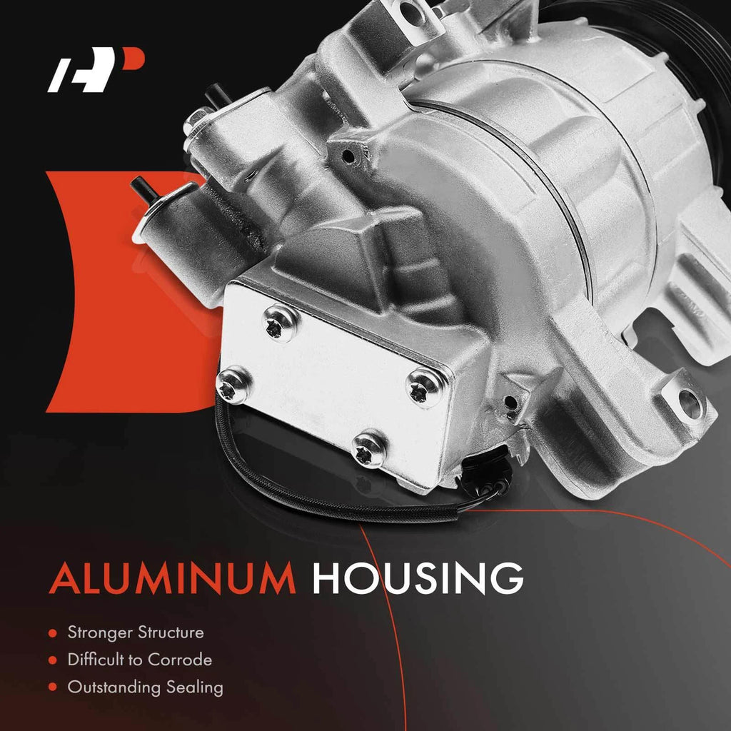A/C Compressor with Clutch for Nissan Altima (2007–2018) Rogue L4 2.5L