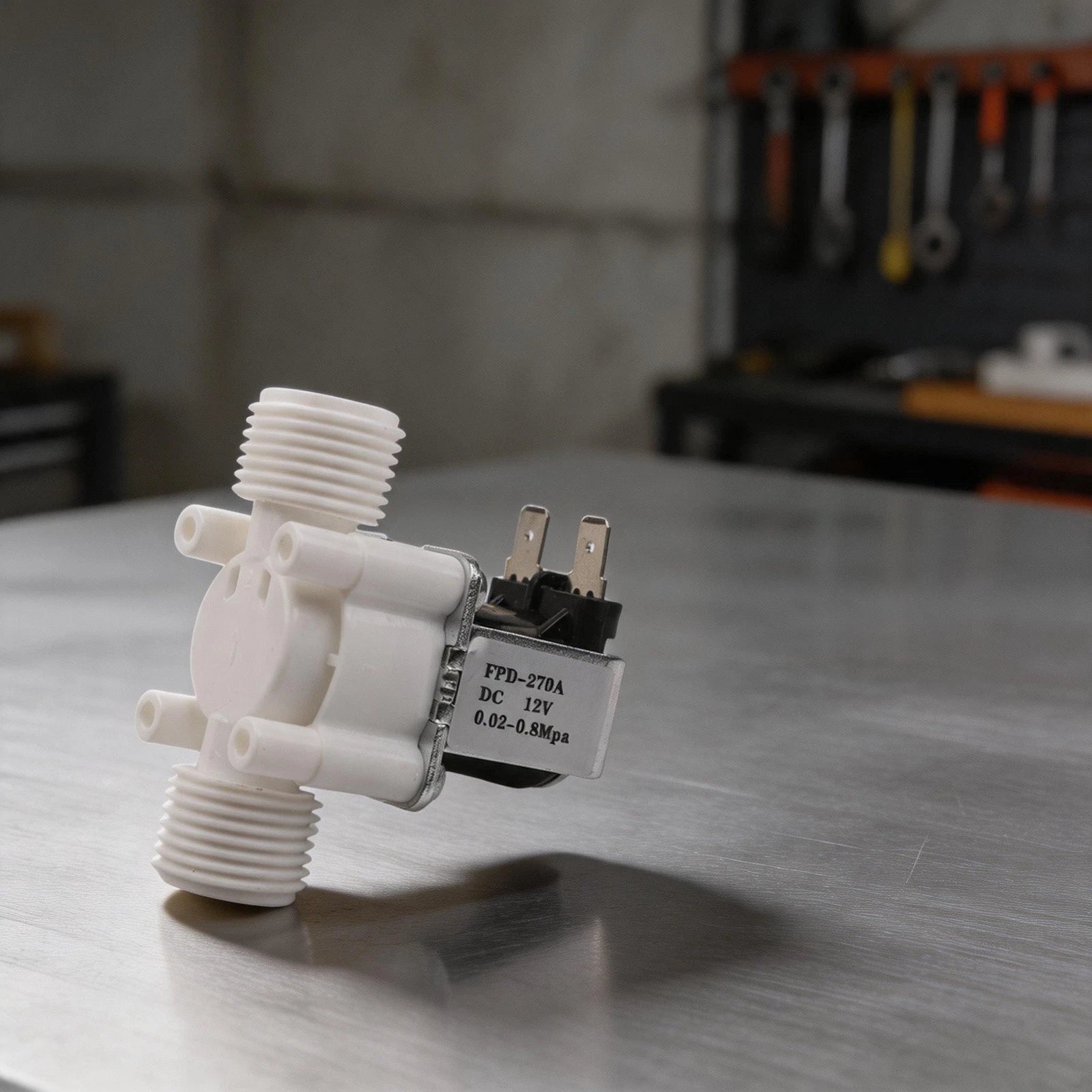 12V Solenoid Valve for PA Plastic Body (Waterproof, Insulation)