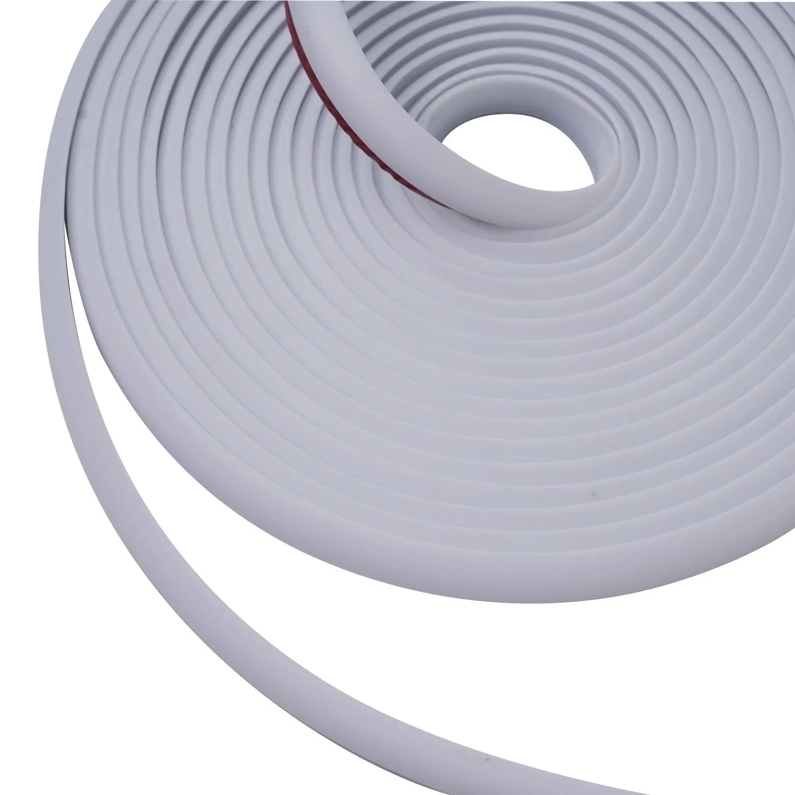 Rubber Sealing Strip White Inclined T-Shaped Weatherproof Accessories for Car