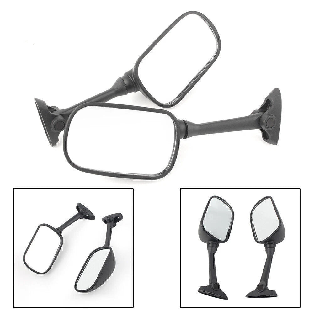 Pair Rear View Side Mirrors for Suzuki SV650 SV1000S GSXR1000 (2003–2006)