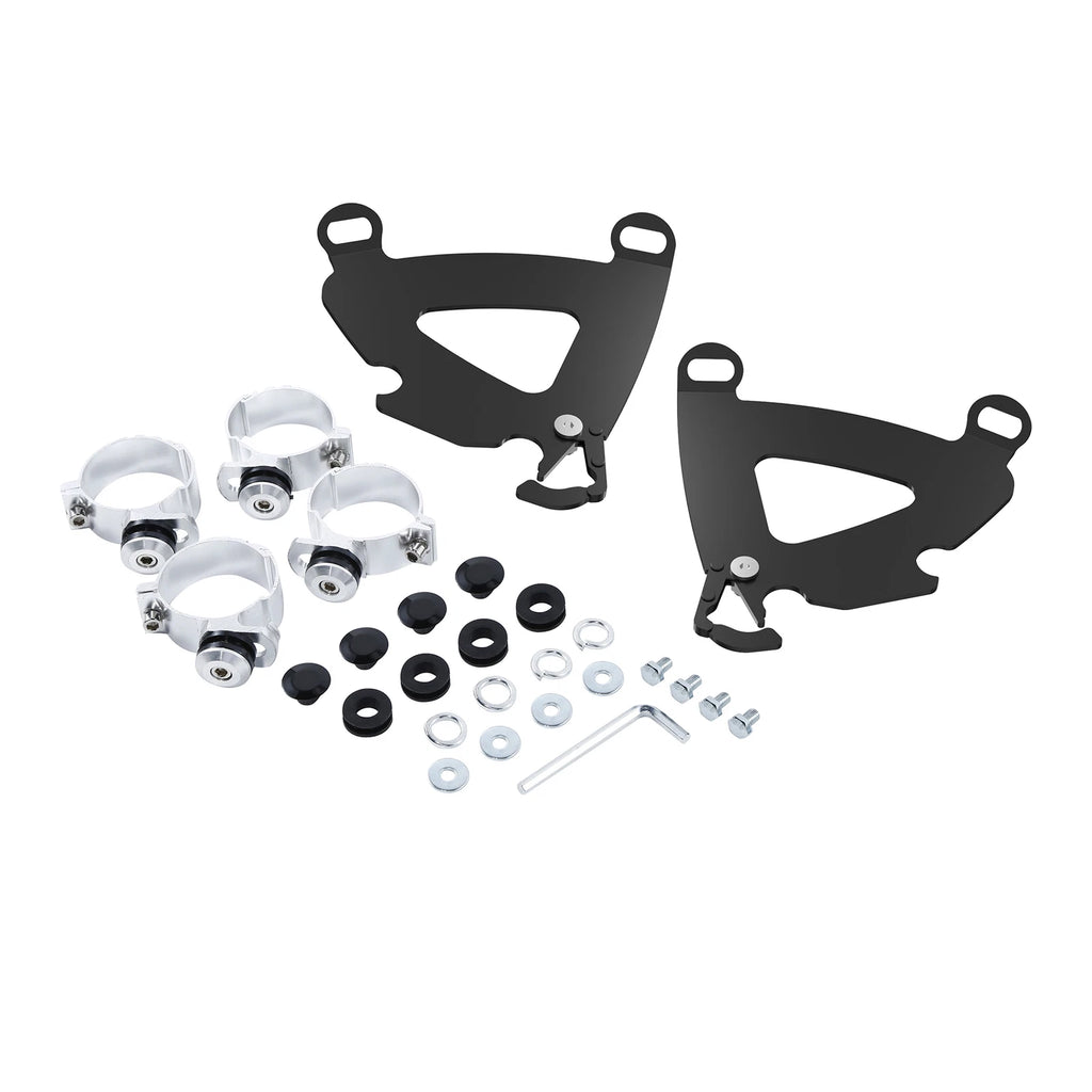 49mm Gauntlet Fairing Trigger Mount for Harley Street Bob Low Rider (2018–2023)