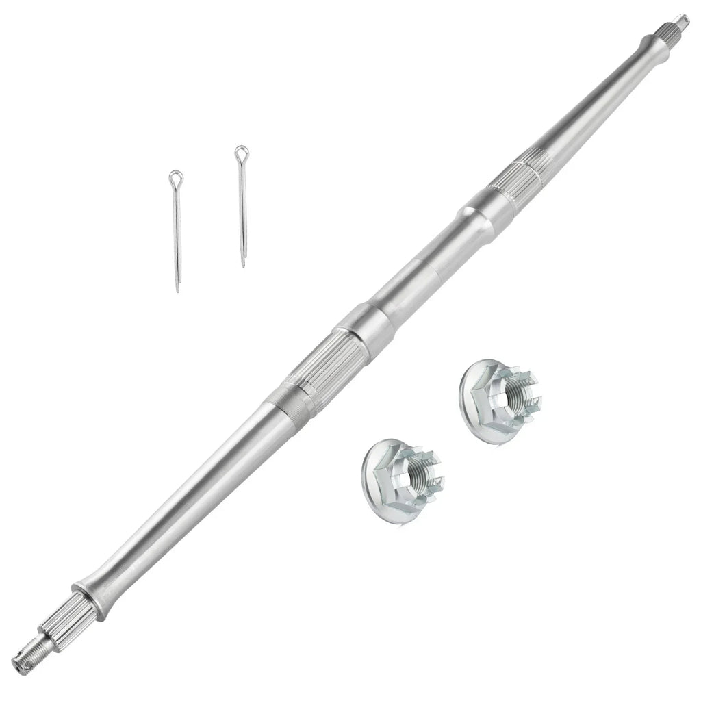 Rear Wheel Axle Shaft & Nuts for Yamaha Raptor 700 700R (2006–2025)