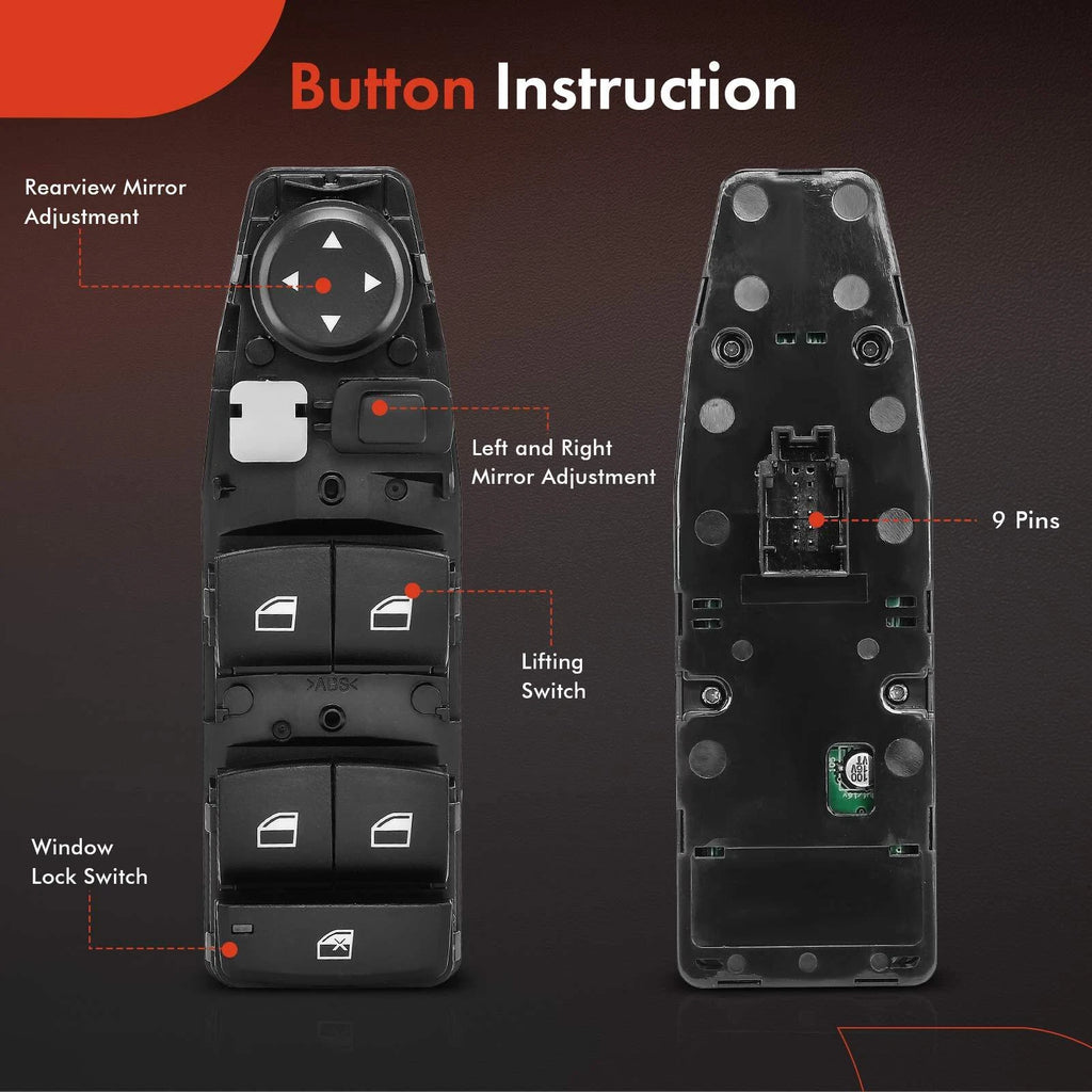 Front Left Power Window Switch for BMW M3 M5 (2012-2018)