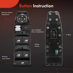 Front Left Power Window Switch for BMW M3 M5 (2012-2018)