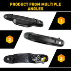 Exterior Door Handle for Toyota Sienna (1998–2003) Right Front Black