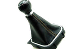 Manual Shift Boot for VW Jetta Vento Bora (2005–2012) Yellow Stitch