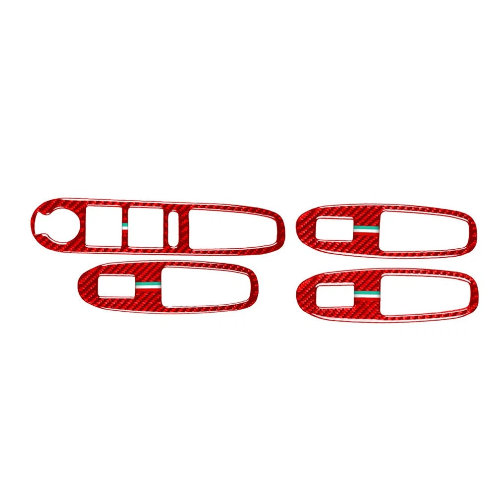 Window Lift Switch Button Panel Cover Trim for Alfa Romeo 159 (2004–2012)