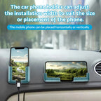 2X Self Adhesive Dashboard Mount Phone Holder for Universal Fit