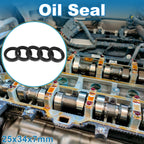 Set of 5 Oil Seal Rotary Shaft Seal for Various Models (25x34x7mm)